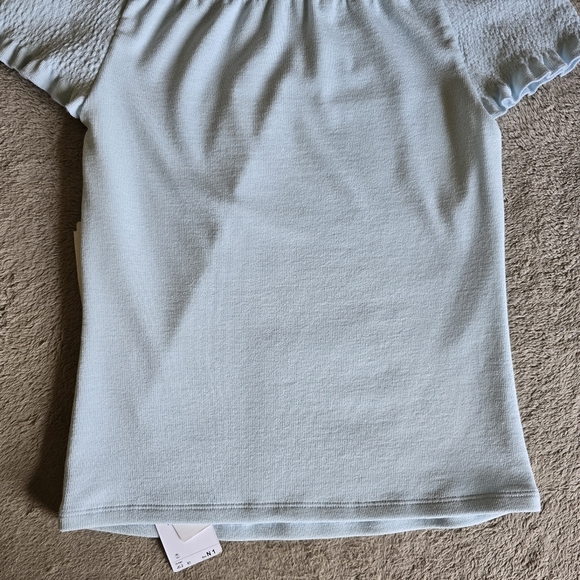 Marc Cain off the shoulder short sleeve fitted top size N1 - Picture 10 of 16